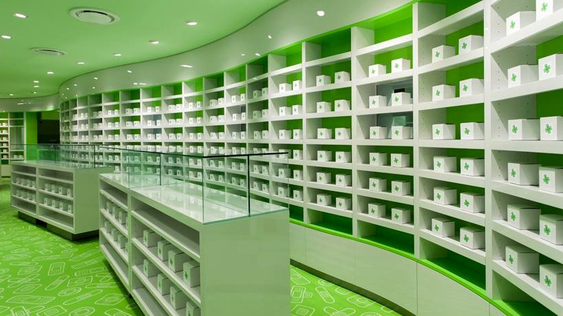 décoration-monochrome-medd-agencement-de-pharmaci