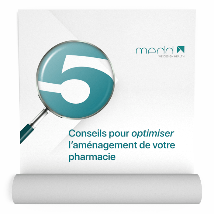 Infographie 5 conseils pour optimiser l'aménagement de votre pharmacie