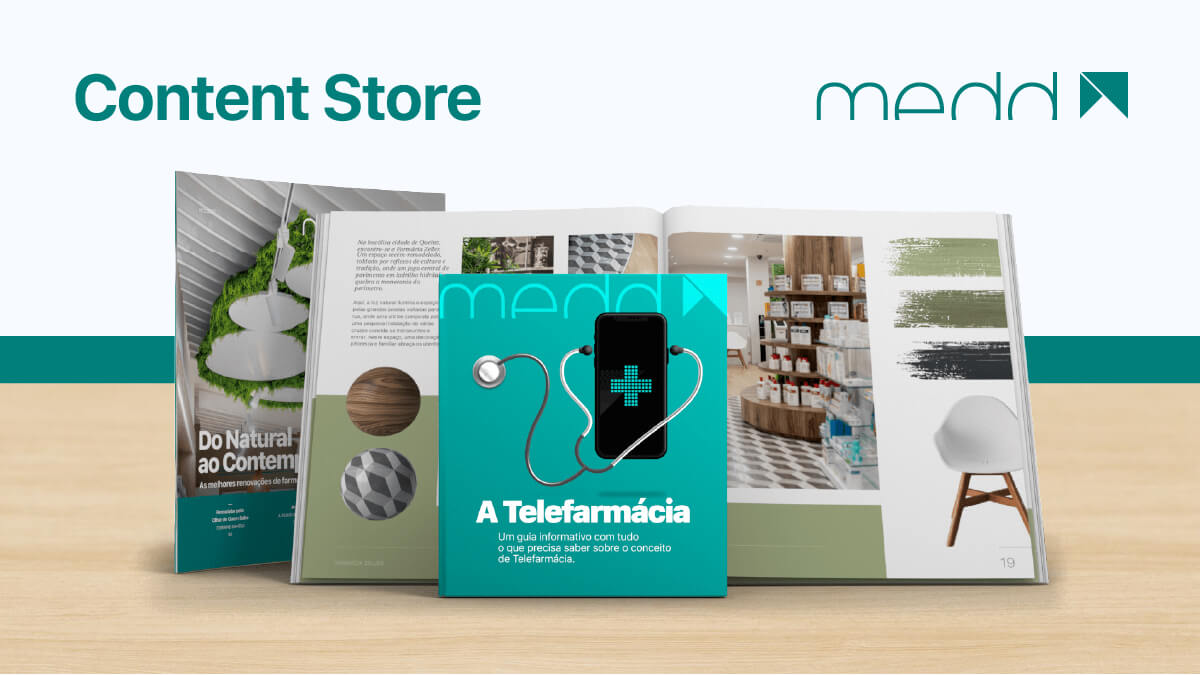 Marketing para farmacias, decoração de interiores, arquitetura em Portugal - Medd Design