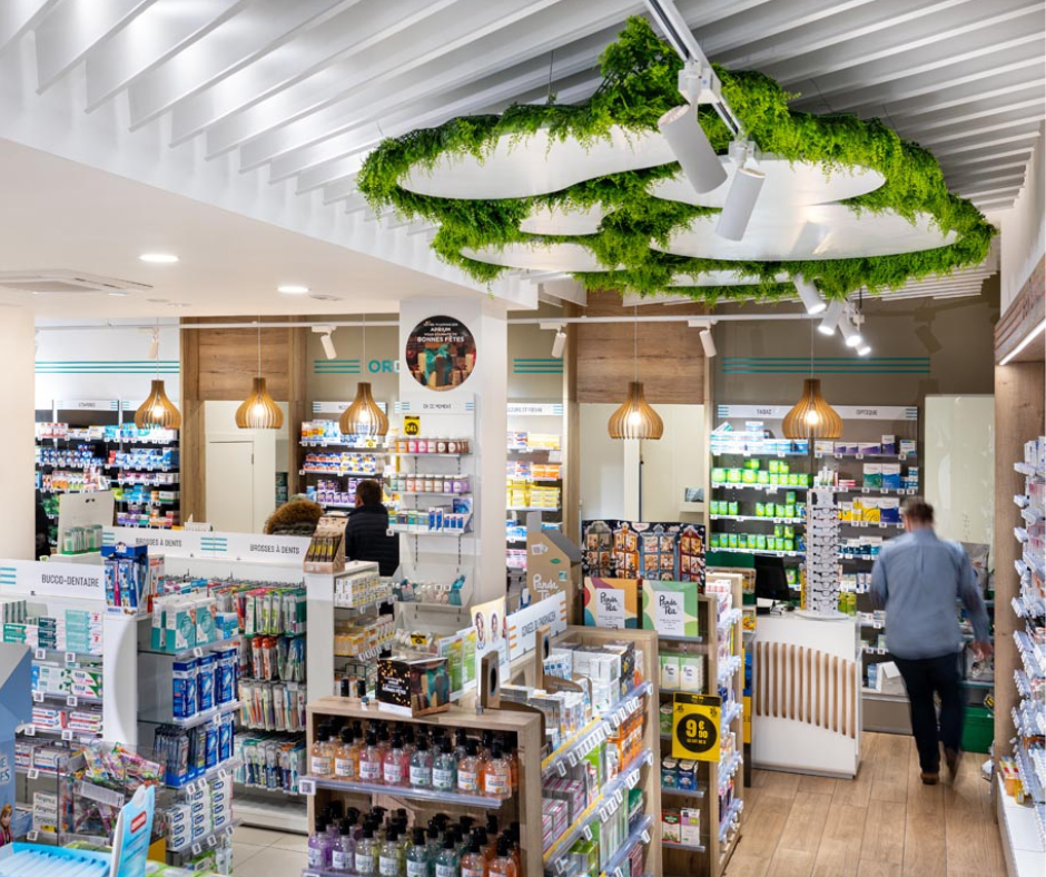 Farmácia de la Gare, projeto de remodelação integral, pela Medd Design Farmácia de la Gare, projeto de remodelação integral pela Medd Design.